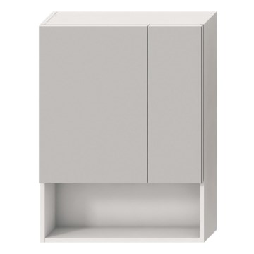 JIKA H4532410383041 - Veidrodinė spintelė su lentyna LYRA 80x60 cm balta