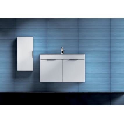 JIKA H4536011763001 - Vonios spintelė su praustuvu CUBE 60,7x65 cm balta
