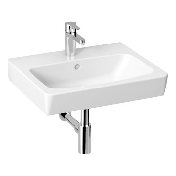 JIKA H8103810001041 - Pakabinamas praustuvas LYRA 55x45 cm keramika/balta