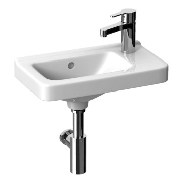 JIKA H8114240001061 - Pakabinamas praustuvas CUBITO 45x25 cm keramika/balta