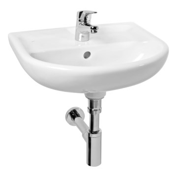 JIKA H8153820001041 - Pakabinamas praustuvas LYRA 45x37 cm keramika/balta
