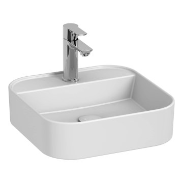 JIKA H8183610001111 - Pastatomas praustuvas ASTRA 40x40 cm keramika/balta