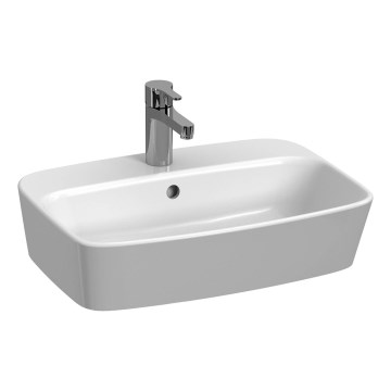 JIKA H8183827571041 - Pastatomas praustuvas LYRA 55x40 cm keramika/matinė balta