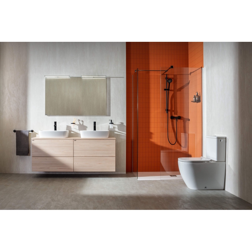 JIKA H8183827571041 - Pastatomas praustuvas LYRA 55x40 cm keramika/matinė balta