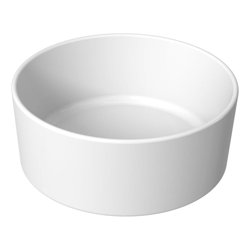 JIKA H8184200001121 - Pastatomas praustuvas CUBITO diametras 40 cm keramika/balta