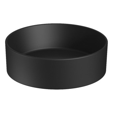 JIKA H8184207161121 - Pastatomas praustuvas CUBITO diametras 40 cm keramika/matinė juoda