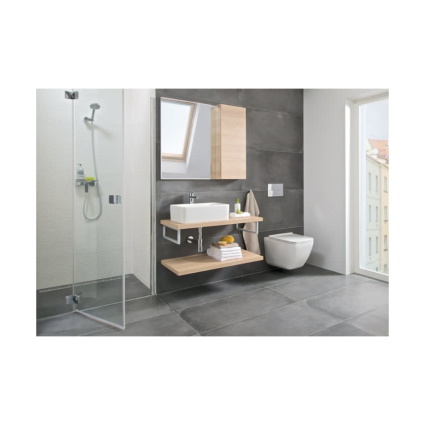 JIKA H8184230001121 - Pastatomas praustuvas CUBITO 50x35 cm keramika/balta