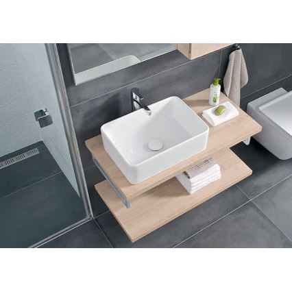 JIKA H8184230001121 - Pastatomas praustuvas CUBITO 50x35 cm keramika/balta