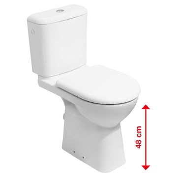 JIKA H8236160000001 - WC dubuo DEEP keramika/balta