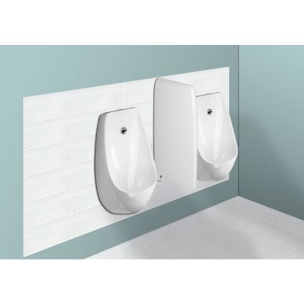 JIKA H8411010004871 - Pisuaras su jutikliu DOMINO 24V Galinis įvadas, galinis nuotekų išleidimas keramika/balta