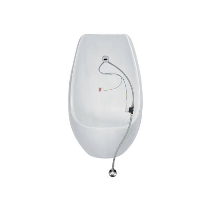 JIKA H8411010004871 - Pisuaras su jutikliu DOMINO 24V Galinis įvadas, galinis nuotekų išleidimas keramika/balta