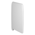 JIKA H8476010000001 - Skiriamasis pisuarų pertvaras SPLIT 66x41 cm keramika/balta