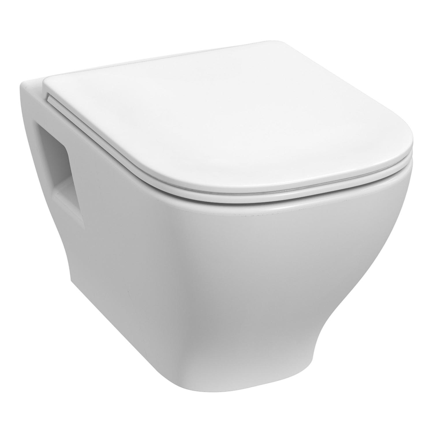 JIKA H8666160000001 - Pakabinamas unitazas DEEP keramika/balta + SoftClose tualeto sėdynė DEEP duroplastas/balta