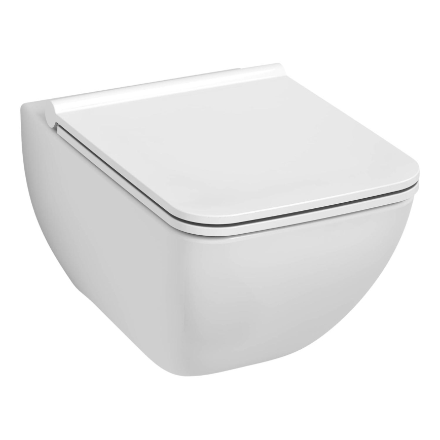 JIKA H8669540000001 - Pakabinamas unitazas PURE, keramika, balta + SoftClose PURE unitazo sėdynė iš duroplasto, balta