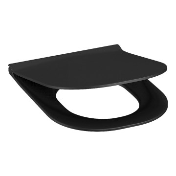 JIKA H8917167160631 - Tualeto dangtis SoftClose MIO duroplast/matinė juoda