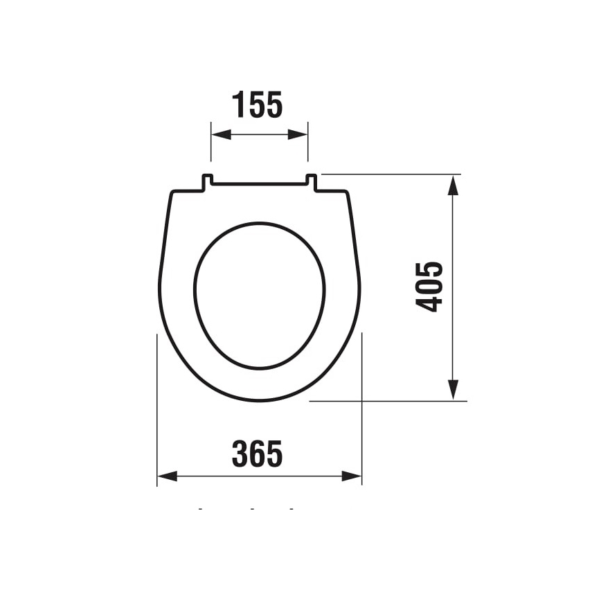 JIKA H8933813000001 - Tualeto sėdynė SoftClose LYRA, duroplastas/balta