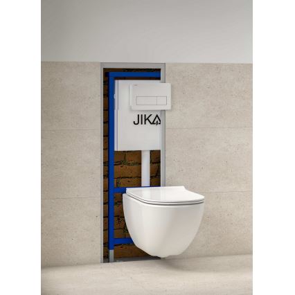 JIKA H8936620000001 - DUAL PRO nuleidimo mygtukas, baltas