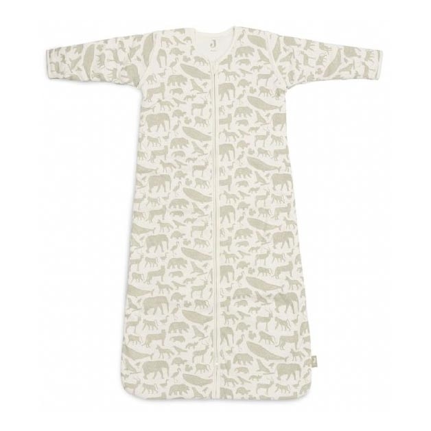 Jollein - Miegmaišis 2in1 3-9 mėnesiai 3 TOG Animals Olive Green