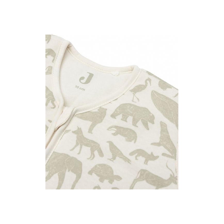 Jollein - Miegmaišis 2in1 3-9 mėnesiai 3 TOG Animals Olive Green