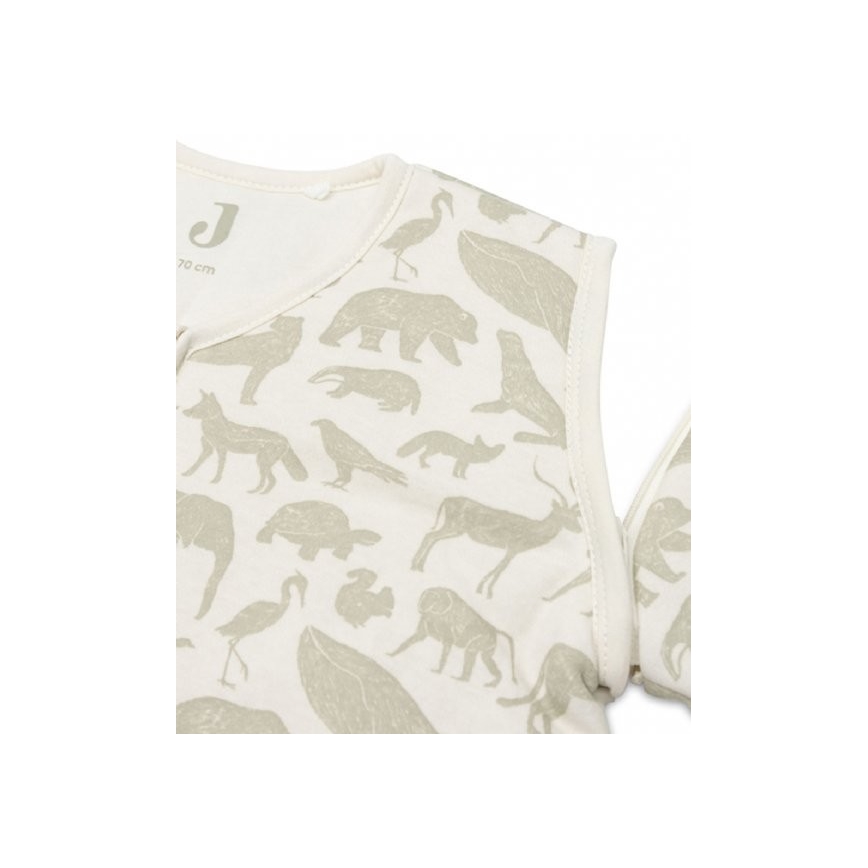 Jollein - Miegmaišis 2in1 3-9 mėnesiai 3 TOG Animals Olive Green