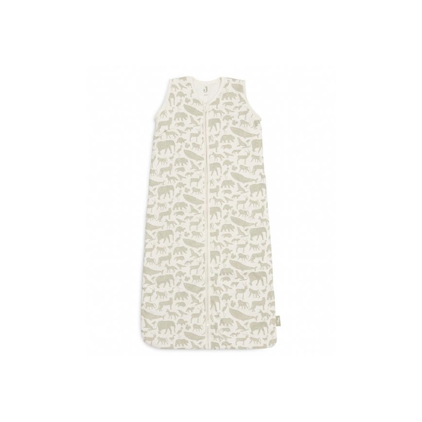 Jollein - Miegmaišis 2in1 6-18 mėnesiai 3 TOG Animals Olive Green