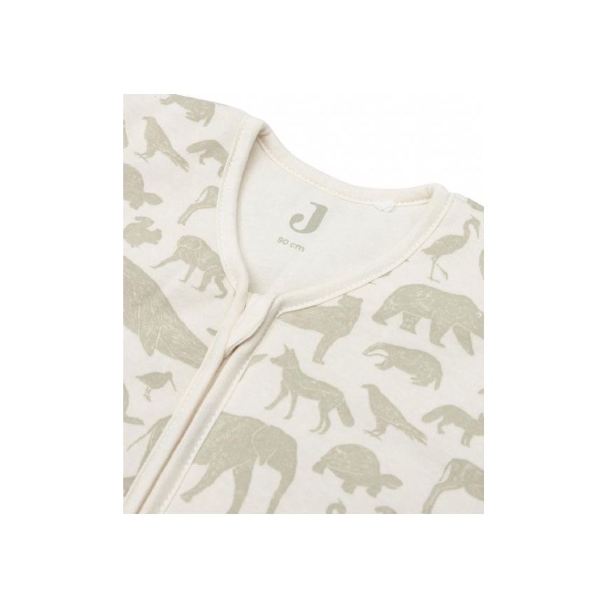 Jollein - Miegmaišis 2in1 6-18 mėnesiai 3 TOG Animals Olive Green