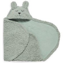 Jollein - Vystymo antklodė fleece Bunny 100x105 cm Ash Green