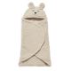Jollein - Vystymo antklodė fleece Bunny 100x105 cm Nougat