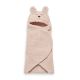 Jollein - Vystymo antklodė fleece Bunny 100x105 cm Pale Pink