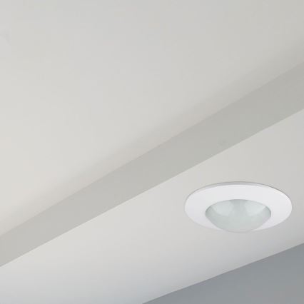 Judesio jutiklis įleidžiamas PIR 360° 300W/230V balta