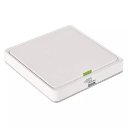 Jungiklis 1-mygtukas GoSmart 1xCR2430 Tuya balta