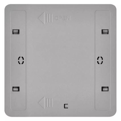 Jungiklis 2-mygtukai GoSmart 1xCR2430 Tuya juoda