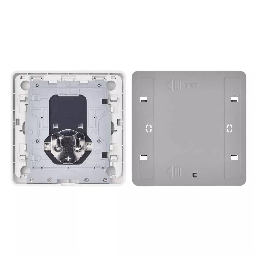 Jungiklis 4-mygtukai GoSmart 1xCR2430 Tuya balta