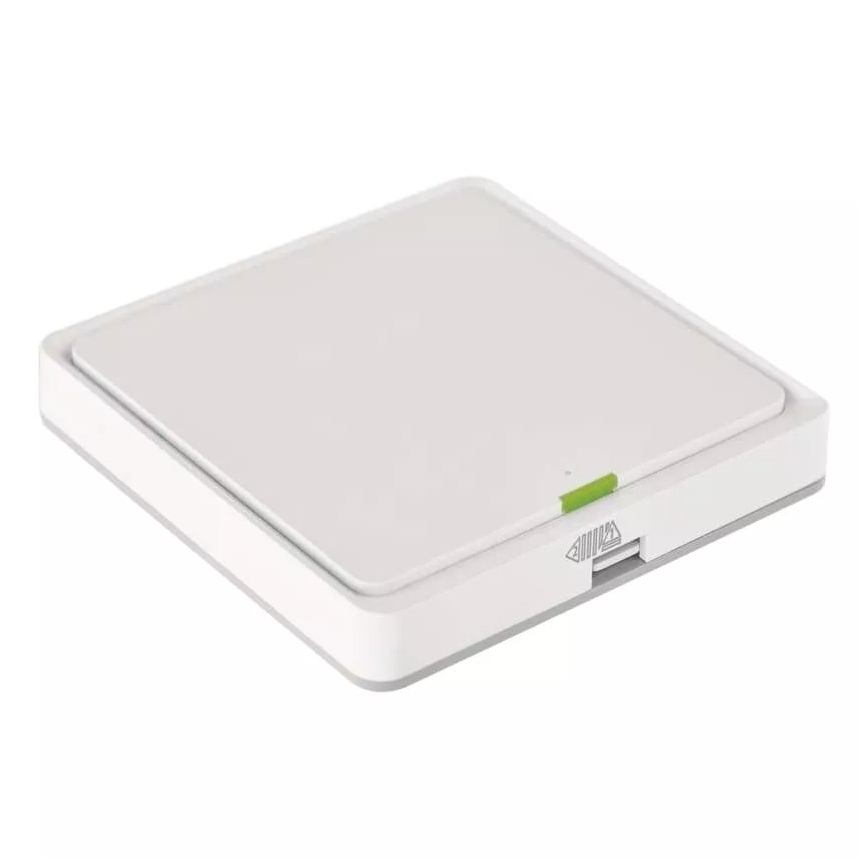 Jungtukas 1-mygtukas GoSmart Tuya balta