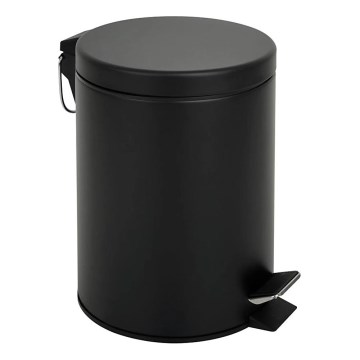 Juoda 3 l šiukšliadėžė