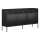 Juoda komoda SUE
