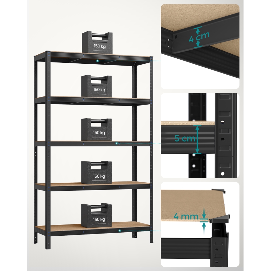 Juoda lentyna ORDIFY