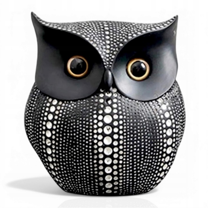 Juoda stalo dekoracija, 15 cm