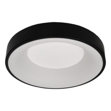 Juodojo DRAX LED/32W/230V 4000K lubų šviestuvas 38 cm
