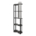 Juodos stalo lempos su lentynomis NOTO 1xE27/40W/230V