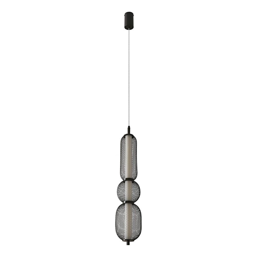 Juostinis LED šviestuvas PUMA LED/15W/230V, 14 cm, juodas