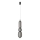 Juostinis LED šviestuvas PUMA LED/15W/230V, 14 cm, juodas