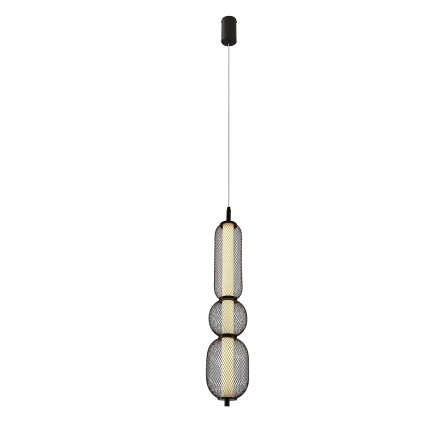 Juostinis LED šviestuvas PUMA LED/15W/230V, 14 cm, juodas