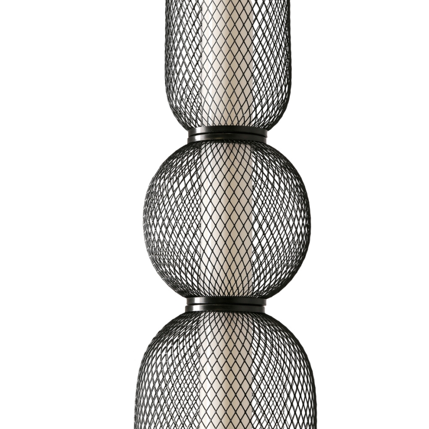 Juostinis LED šviestuvas PUMA LED/15W/230V, 14 cm, juodas