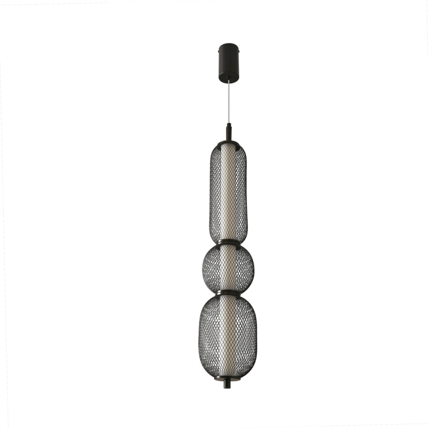 Juostinis LED šviestuvas PUMA LED/15W/230V, 14 cm, juodas