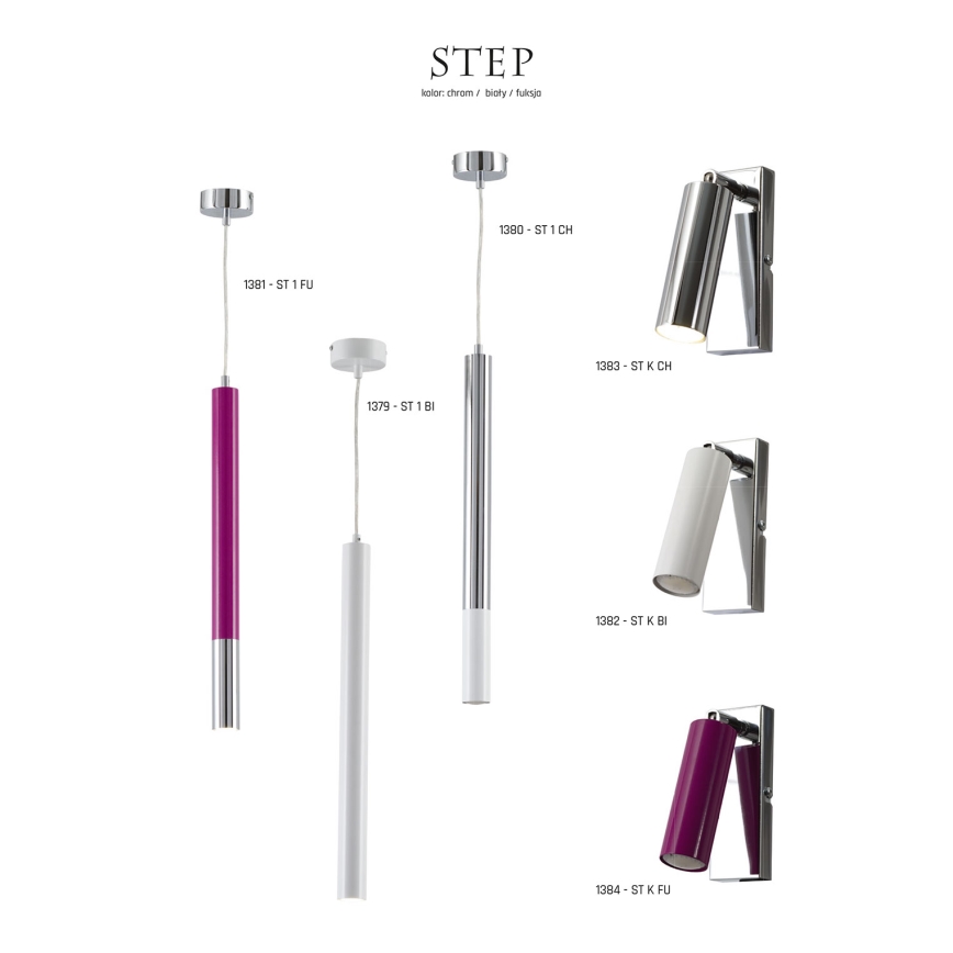 Jupiter 1383 - ST K BC - Sieninis LED šviestuvas STEP LED/4.3W/230V