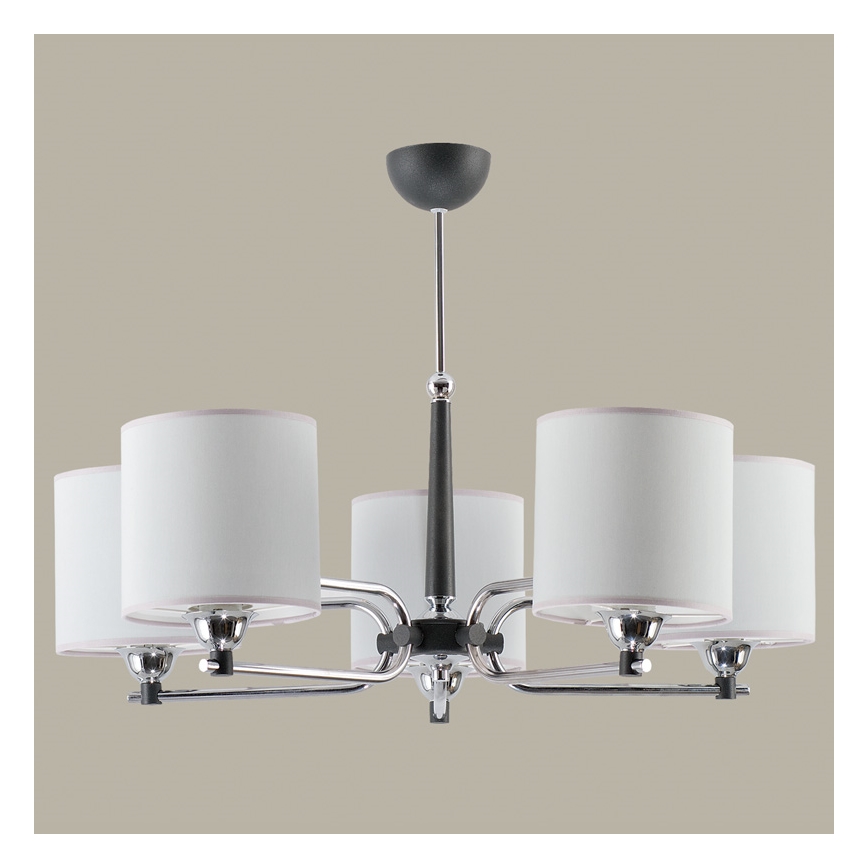 Jupiter 1408 - TW 5 G - Sietynas ant strypo TWINGO 5xE27/60W/230V