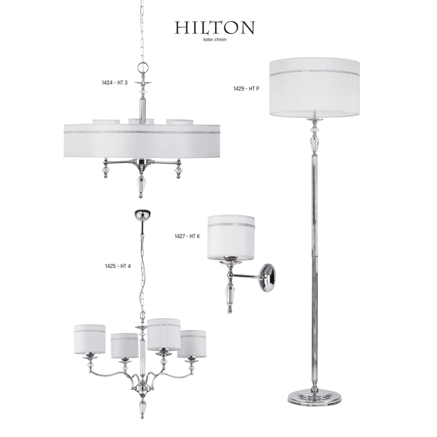 Jupiter 1427 - Sieninis šviestuvas HILTON 1xE27/60W/230V