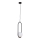 Jupiter 1726 - Pakabinamas sietynas IGON 1xE14/40W/230V juoda
