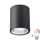 JUPITER 1xE27/6,5W/230V 2700-6500K Wi-Fi 9,8 cm juodas LED RGBW reguliuojamas taškinis šviestuvas